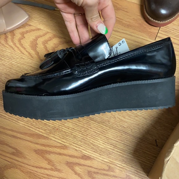 Zara asos style mng mango fringe loafers - Picture 2 of 6